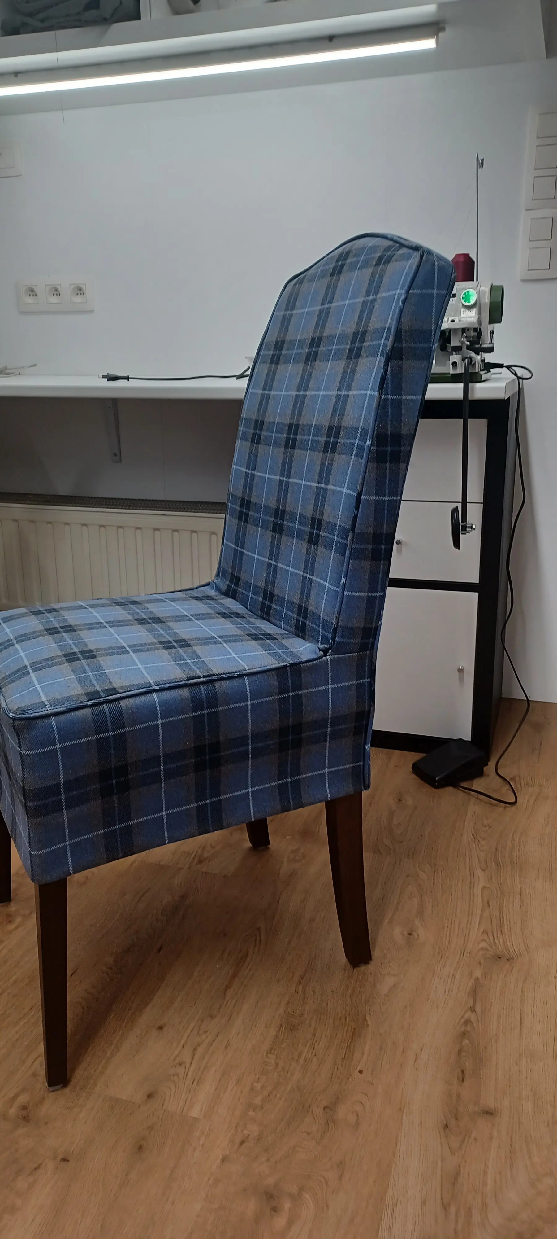 Overtrekken stoel